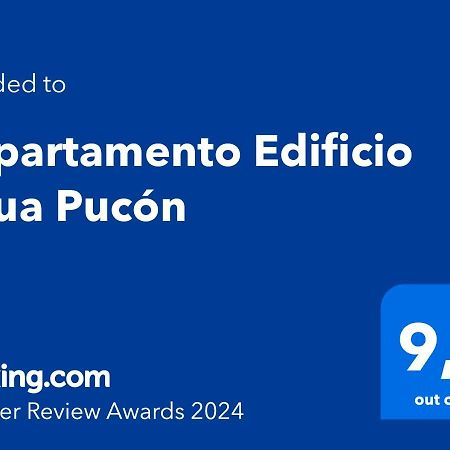 Appartement Departamento Edificio Aqua Pucón Extérieur photo