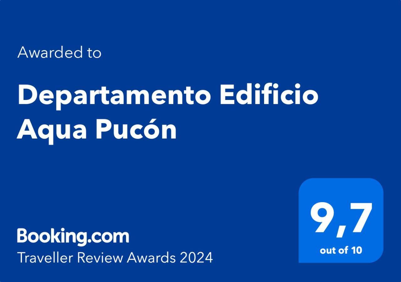 Appartement Departamento Edificio Aqua Pucón Extérieur photo